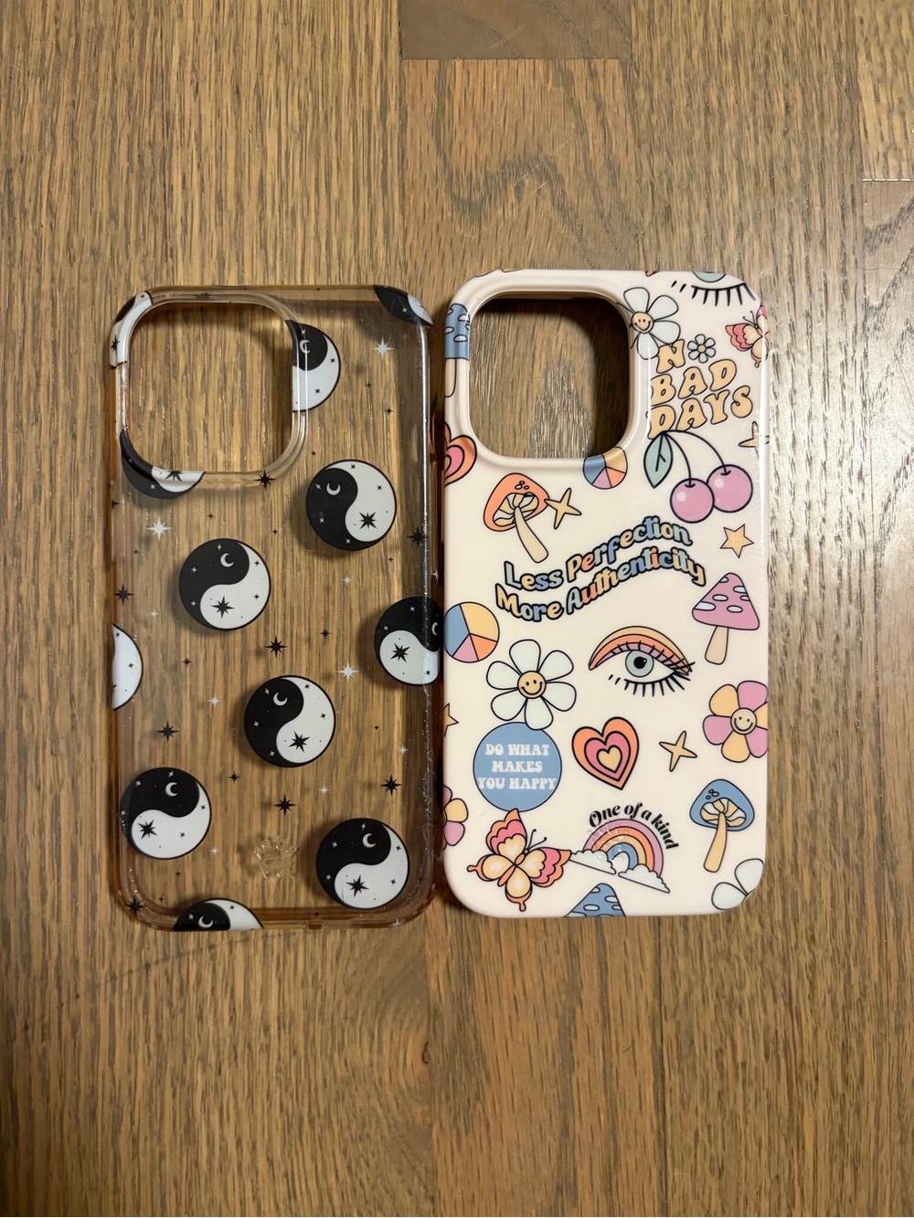 iPhone 13 Pro Cases with Yin & Yang / Positive Vibes Designs